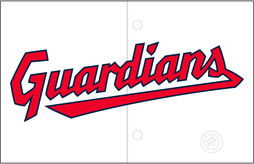 Cleveland Guardians 2022-Pres Jersey Logo v2 t shirts iron on transfers